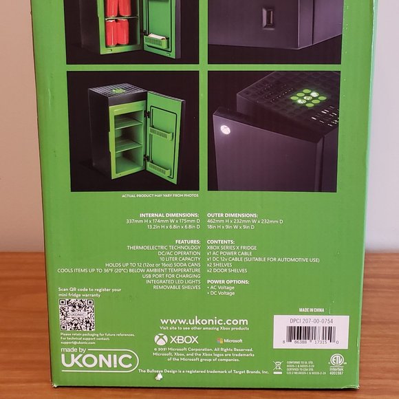 LIMITED EDITION XBOX SERIES X REPLICA  MINI FRIDGE NEW IN THE BOX - Picture 2 of 6